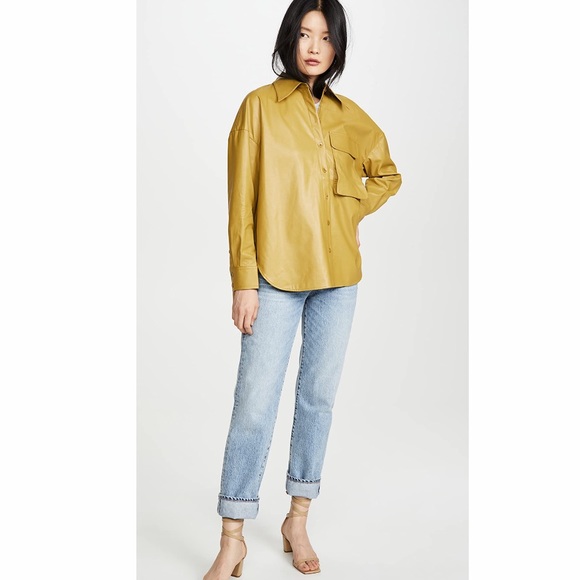 Faux Leather Shirt - Picture 5 of 13